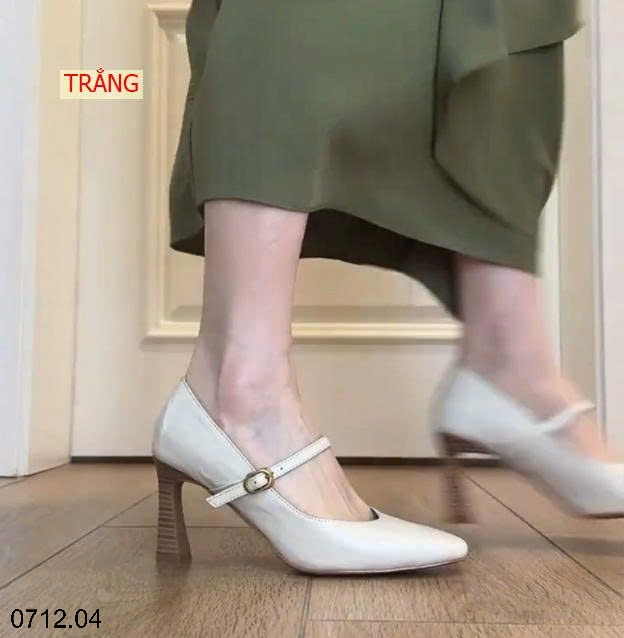25HA0712.04 - GIÀY CAO GÓT MARRY JANE