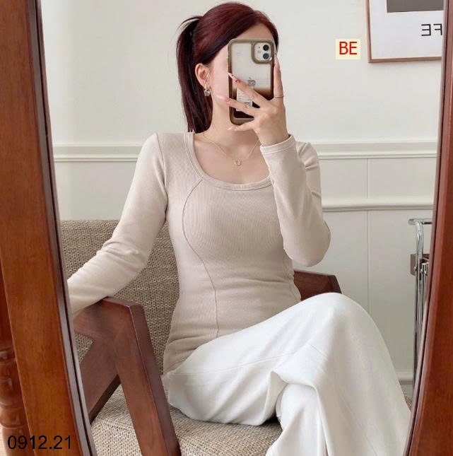 25HA0912.21 - ÁO THUN TĂM 2 LỚP KÈM BRA ẤM ABBY&CONNIE9999