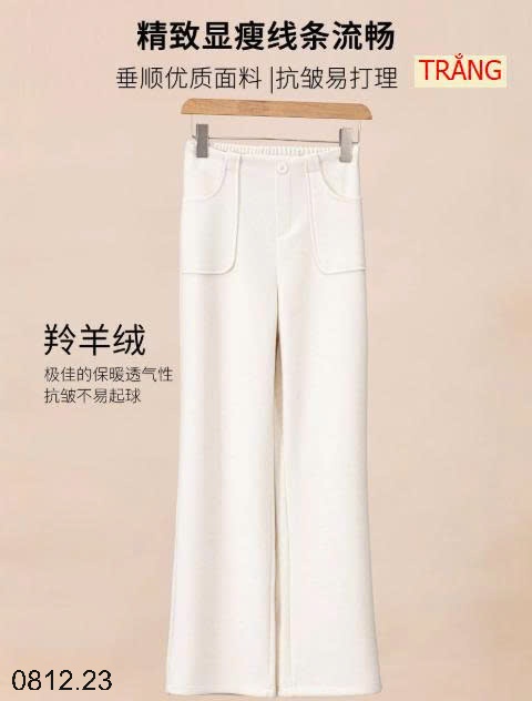 25HA0812.23 - QUẦN ỐNG RỘNG THỜI TRANG NỮ