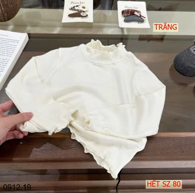 25HA0912.19 - ÁO THUN CỔ BÈO BÉ GÁI NINGLI