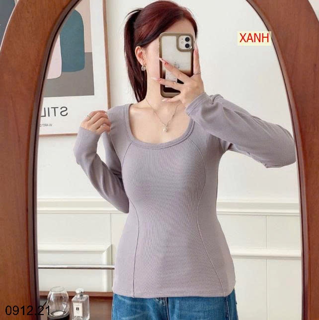 25HA0912.21 - ÁO THUN TĂM 2 LỚP KÈM BRA ẤM ABBY&CONNIE9999
