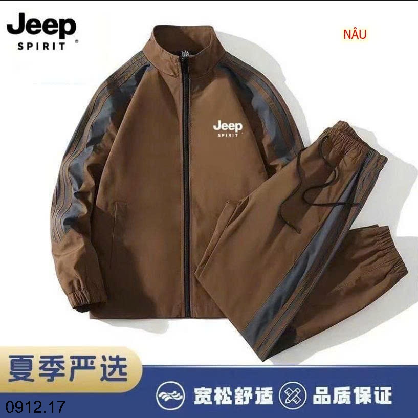 25HA0912.17 - BỘ KHOÁC GIÓ THỂ THAO JEEP NAM