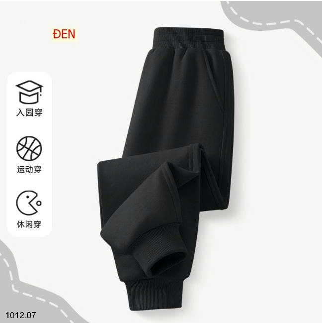 25HA1012.07 - QUẦN NỈ LÓT LÔNG SIZE ĐẠI CHO BÉ