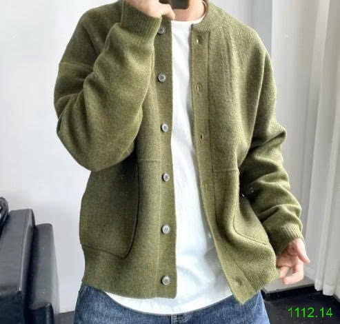 25HA1112.14 - ÁO LEN CARDIGAN NAM PHONG CÁCH MỚI