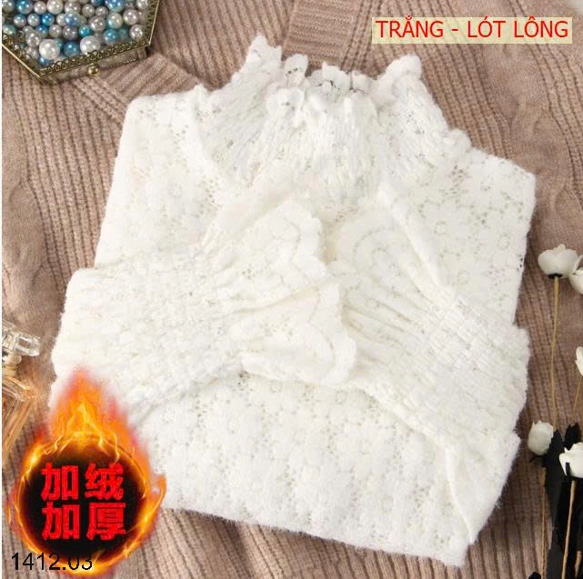 25HA1412.03 - ÁO GIỮ NHIỆT REN CHO NỮ