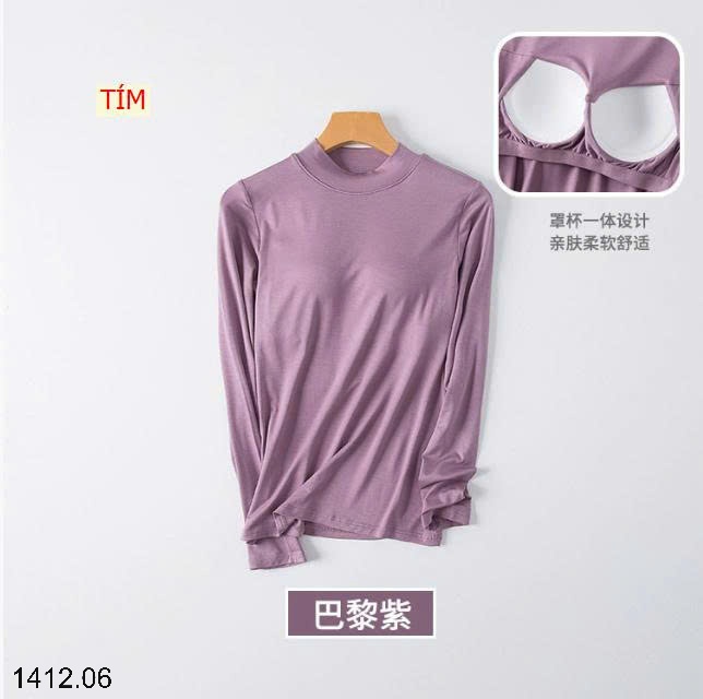 25HA1412.06 - ÁO GIỮ NHIỆT NỮ KÈM BRA