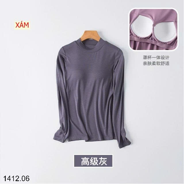 25HA1412.06 - ÁO GIỮ NHIỆT NỮ KÈM BRA