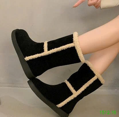 25HA1512.16 - BOOT CỔ LÔNG CHO NỮ
