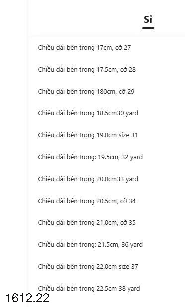 25HA1612.22 - GIÀY THỂ THAO QUAI DÁN CHO BÉ