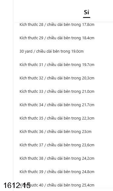 25HA1612.15 - GIÀY THỂ THAO BÉ TRAI