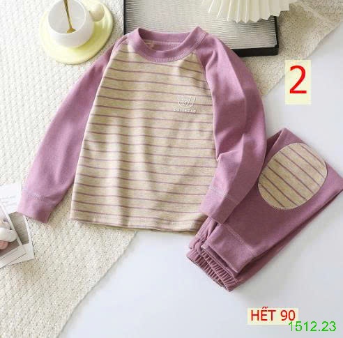 25HA1512.23 - BỘ NỈ MẶC NHÀ KUTEBEAR CHO BÉ