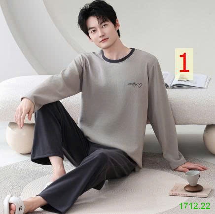 25HA1712.22 - BỘ NỈ MẶC NHÀ NAM