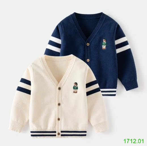 25HA1712.01 - CARDIGAN LEN WELLKIDS CHO BÉ