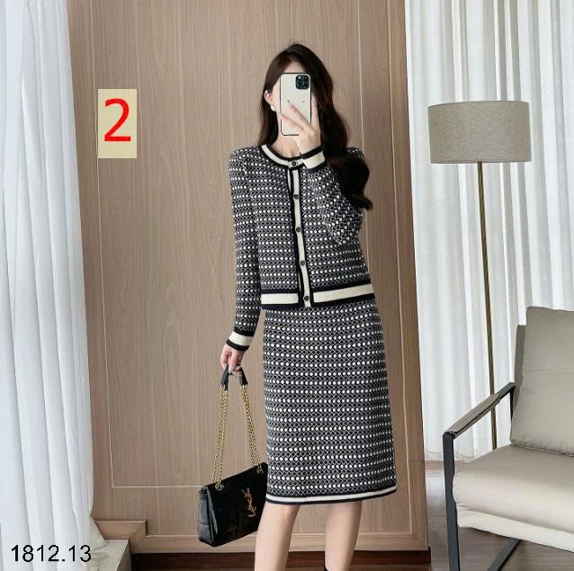 25HA1812.13 - SET VÁY LEN QUẢNG CHÂU CAO CẤP CHO NỮ
