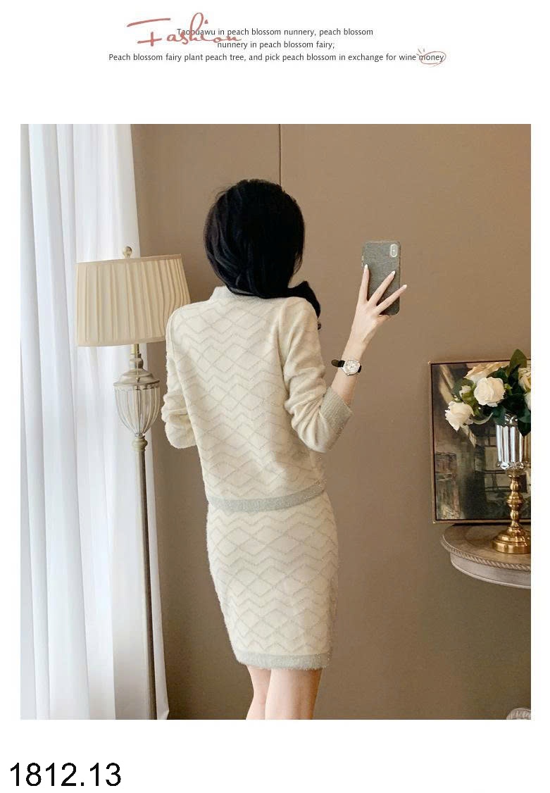 25HA1812.13 - SET VÁY LEN QUẢNG CHÂU CAO CẤP CHO NỮ