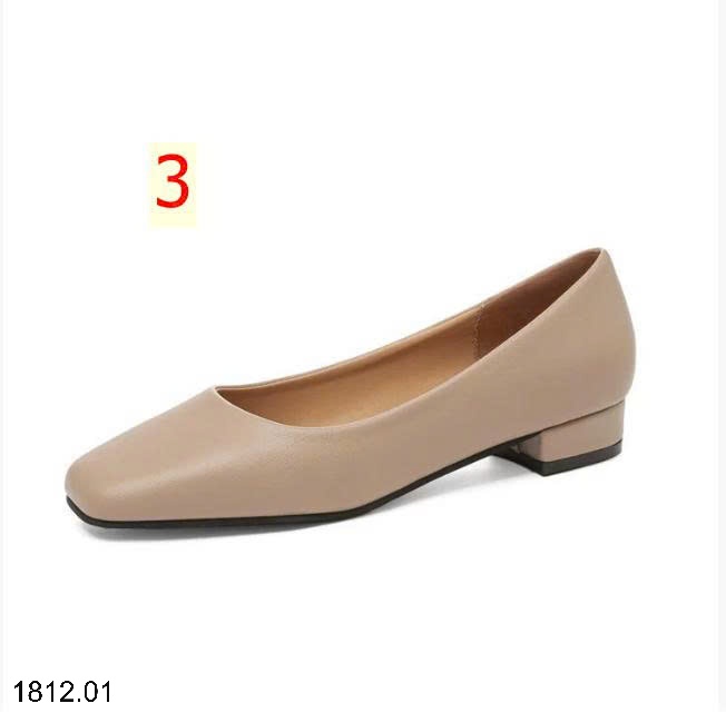25HA1812.01 - GIÀY DA LÌ ĐẾ THẤP CÔNG SỞ