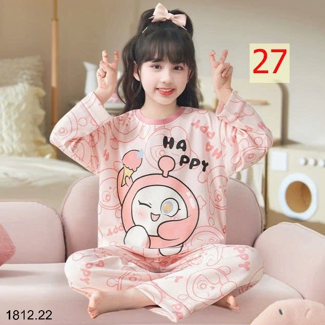 25HA1812.22 - BỘ MẶC NHÀ COTTON QUẢNG CHÂU MẸ CON
