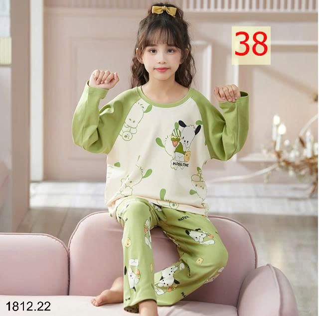 25HA1812.22 - BỘ MẶC NHÀ COTTON QUẢNG CHÂU MẸ CON