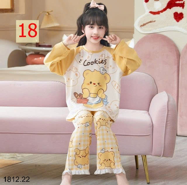 25HA1812.22 - BỘ MẶC NHÀ COTTON QUẢNG CHÂU MẸ CON