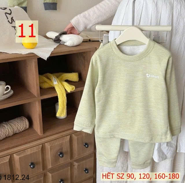 25HA1812.24 - BỘ NỈ GIỮ NHIỆT CHO BÉ