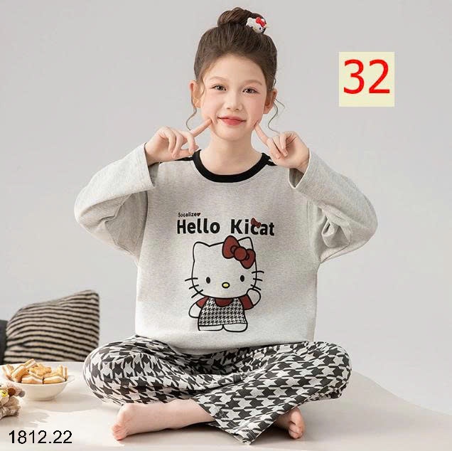25HA1812.22 - BỘ MẶC NHÀ COTTON QUẢNG CHÂU MẸ CON