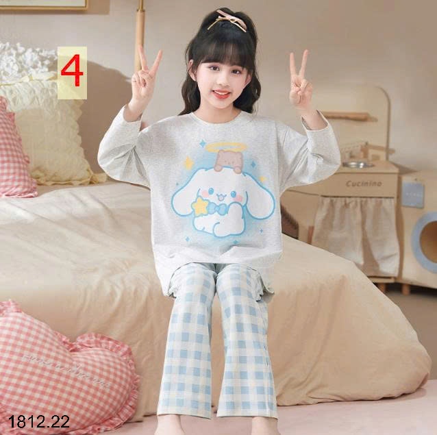 25HA1812.22 - BỘ MẶC NHÀ COTTON QUẢNG CHÂU MẸ CON