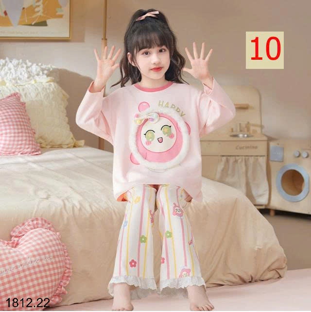 25HA1812.22 - BỘ MẶC NHÀ COTTON QUẢNG CHÂU MẸ CON