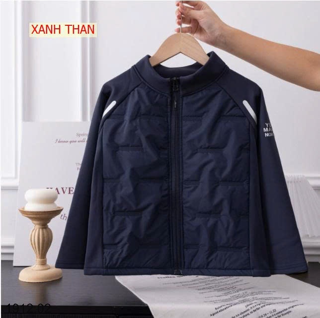 25HA1912.02 - ÁO KHOÁC THỂ THAO SIZE ĐẠI CHO BÉ