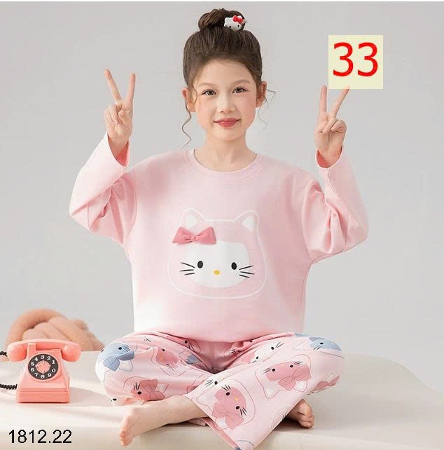 25HA1812.22 - BỘ MẶC NHÀ COTTON QUẢNG CHÂU MẸ CON