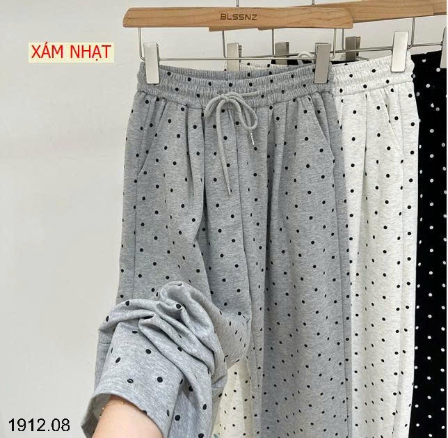 25HA1912.08 - QUẦN SUÔNG CHẤM BI SIÊU XINH