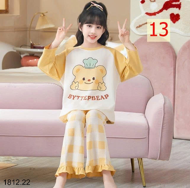 25HA1812.22 - BỘ MẶC NHÀ COTTON QUẢNG CHÂU MẸ CON