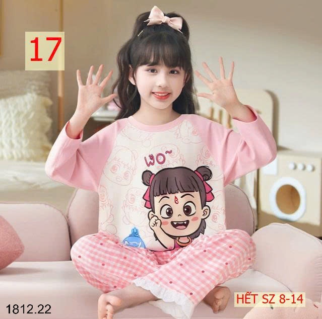 25HA1812.22 - BỘ MẶC NHÀ COTTON QUẢNG CHÂU MẸ CON