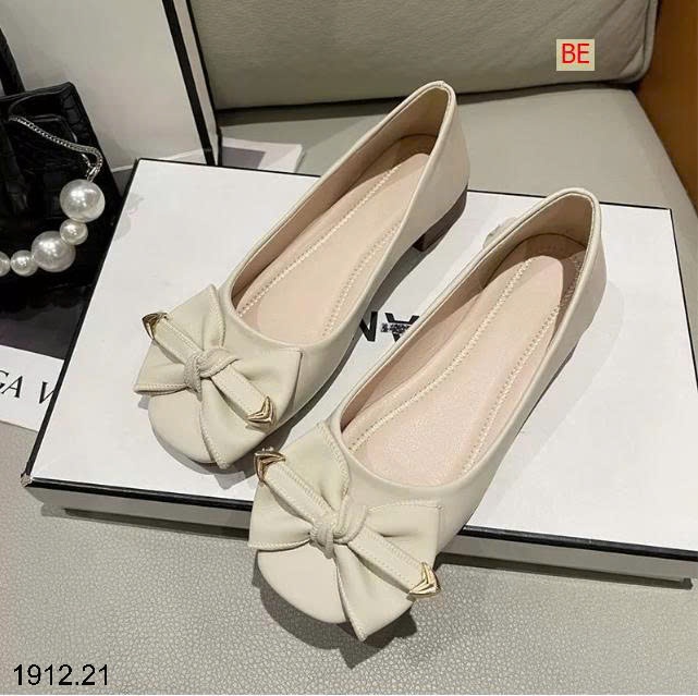 25HA1912.21 - GIÀY BÚP BÊ ĐÍNH NƠ NỮ