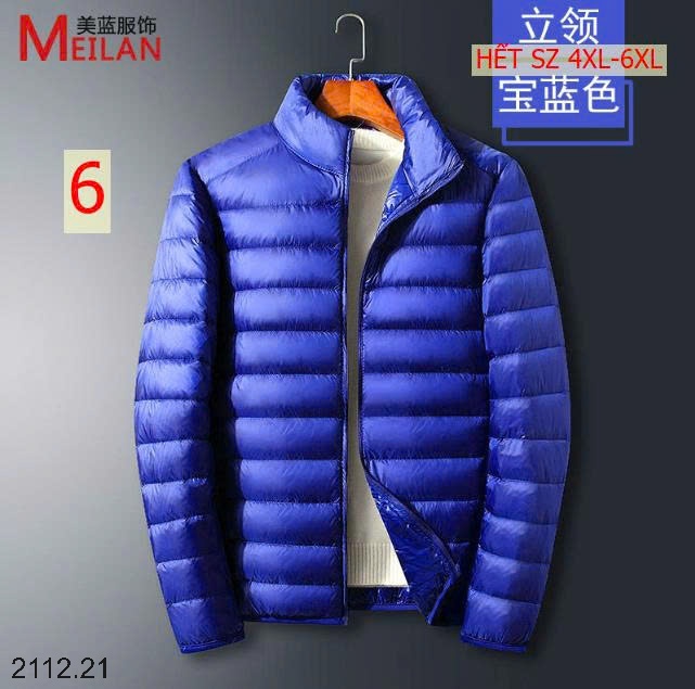 25HA2112.21 - ÁO PHAO NAM LÔNG VŨ CỔ ĐỨNG HÃNG MEILAN