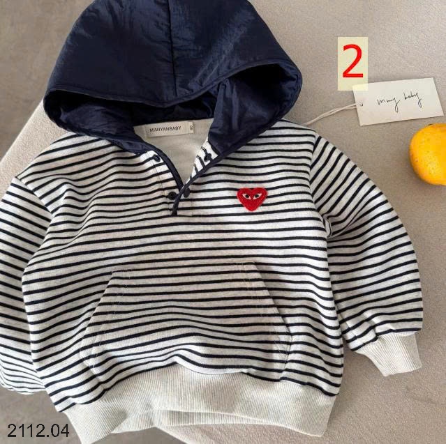 25HA2112.04 - ÁO HOODIE BÉ TRAI