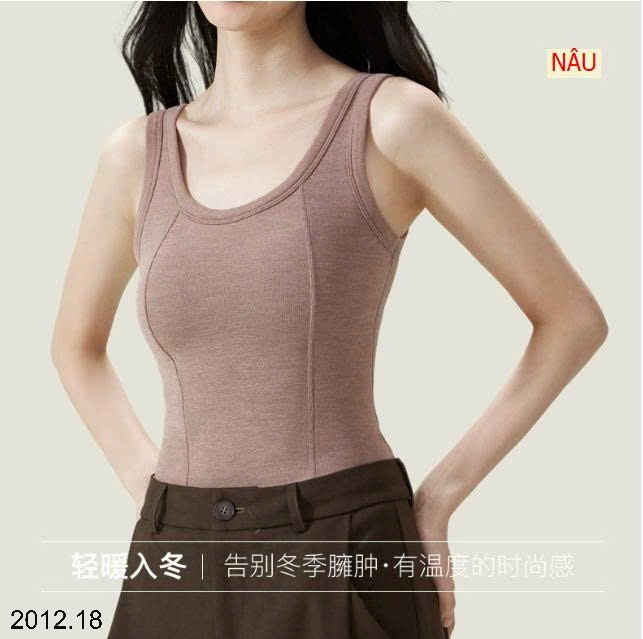 25HA2012.18 - ÁO DÂY BẢN TO GIỮ NHIỆT ÔM DÁNG