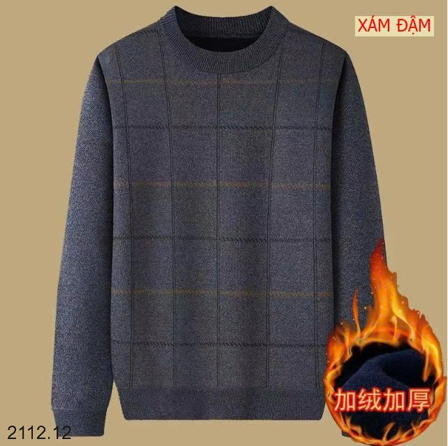 25HA2112.12 - ÁO LEN NAM TRUNG NIÊN