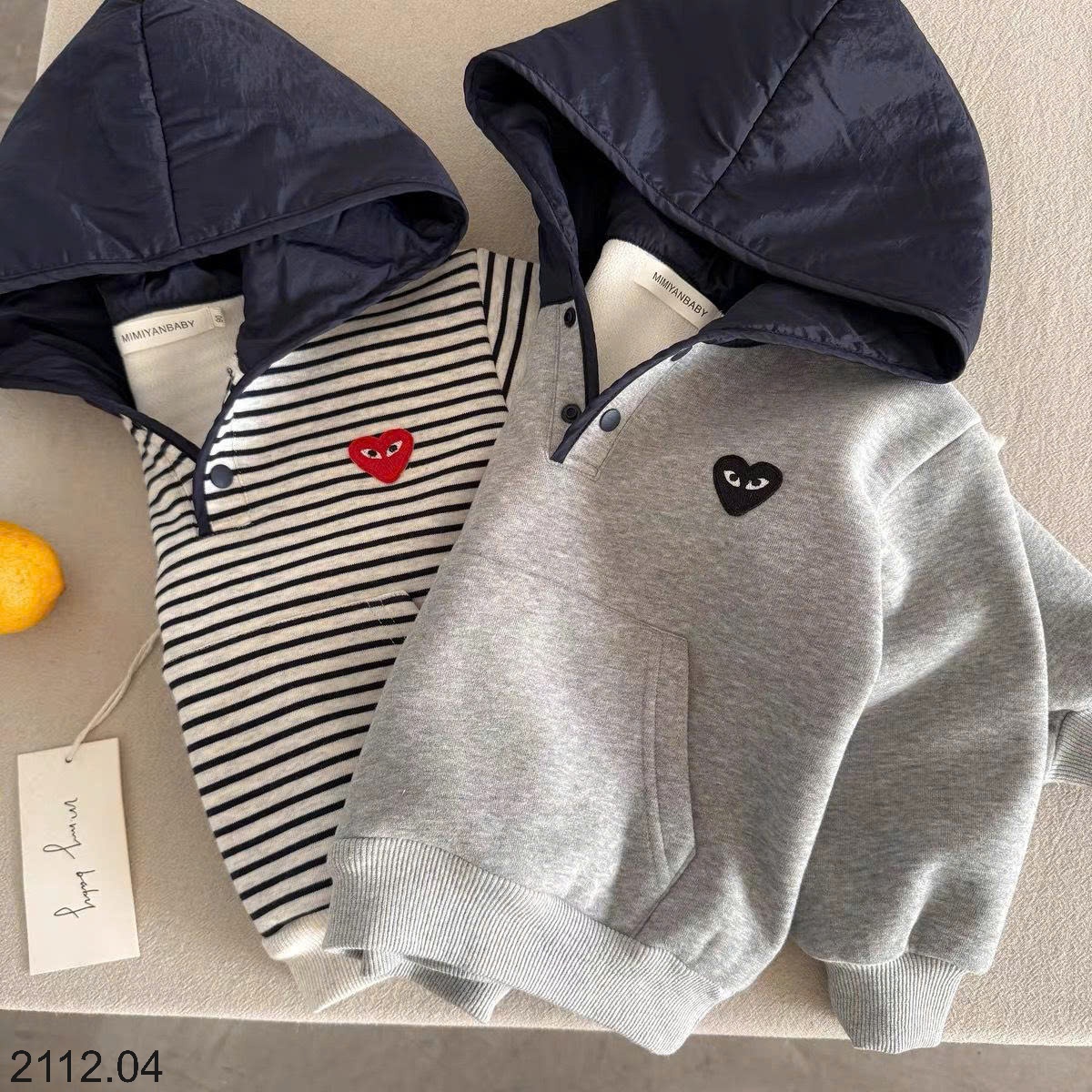 25HA2112.04 - ÁO HOODIE BÉ TRAI
