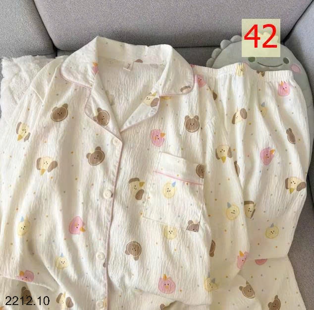 25HA2212.10 - BỘ NGỦ HOẠ TIẾT NỮ