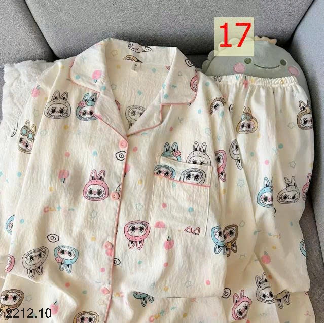 25HA2212.10 - BỘ NGỦ HOẠ TIẾT NỮ