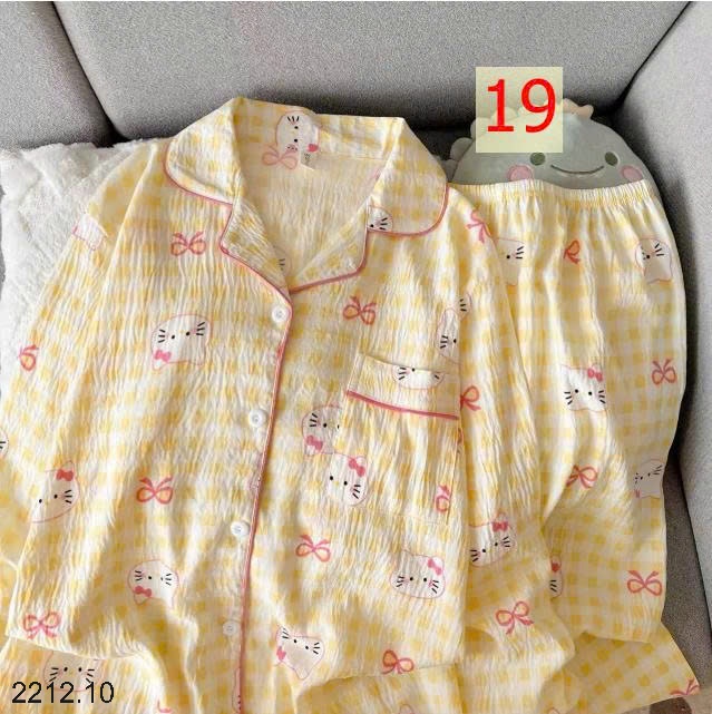 25HA2212.10 - BỘ NGỦ HOẠ TIẾT NỮ