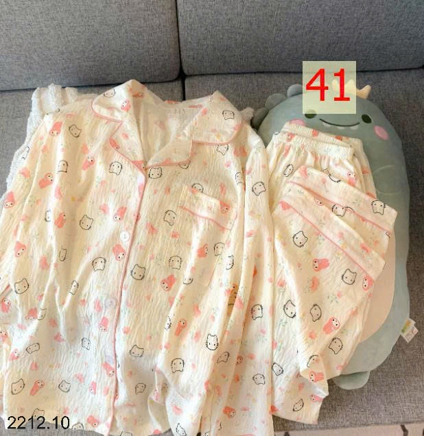 25HA2212.10 - BỘ NGỦ HOẠ TIẾT NỮ