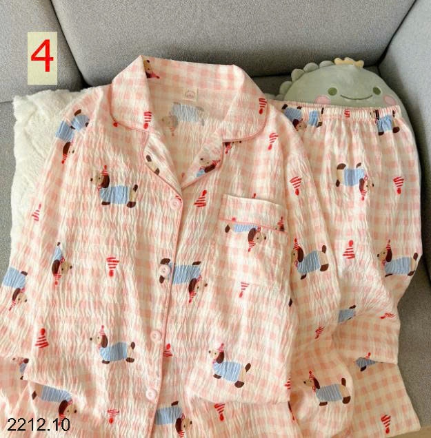 25HA2212.10 - BỘ NGỦ HOẠ TIẾT NỮ