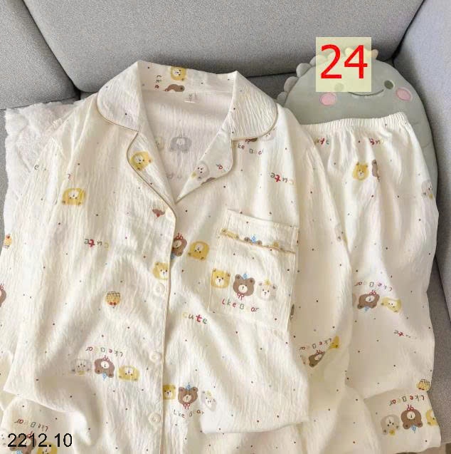 25HA2212.10 - BỘ NGỦ HOẠ TIẾT NỮ