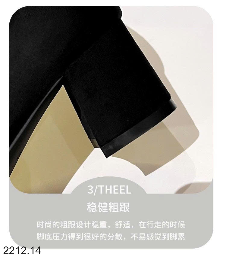 25HA2212.14 - GIÀY CAO GÓT ĐÍNH ĐÁ KIỂU PHÁP