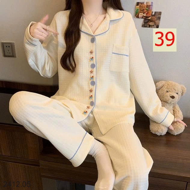 25HA2412.05 - BỘ NGỦ MÈO DỄ THƯƠNG CHO NỮ