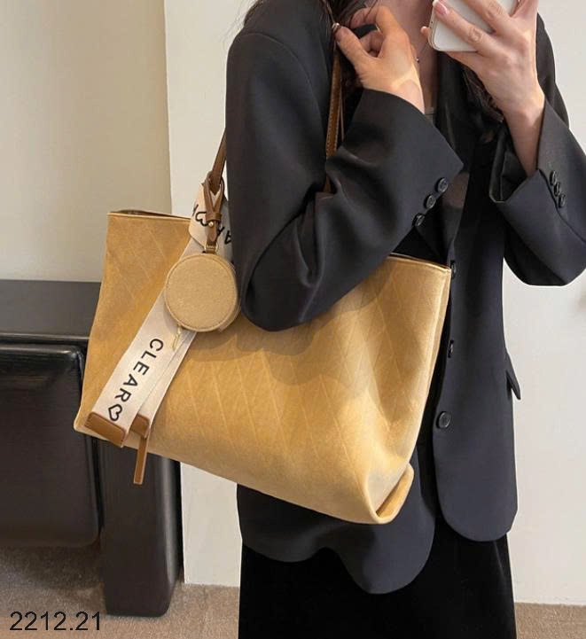 25HA2212.21 - TÚI TOTE DA SANG CHẢNH