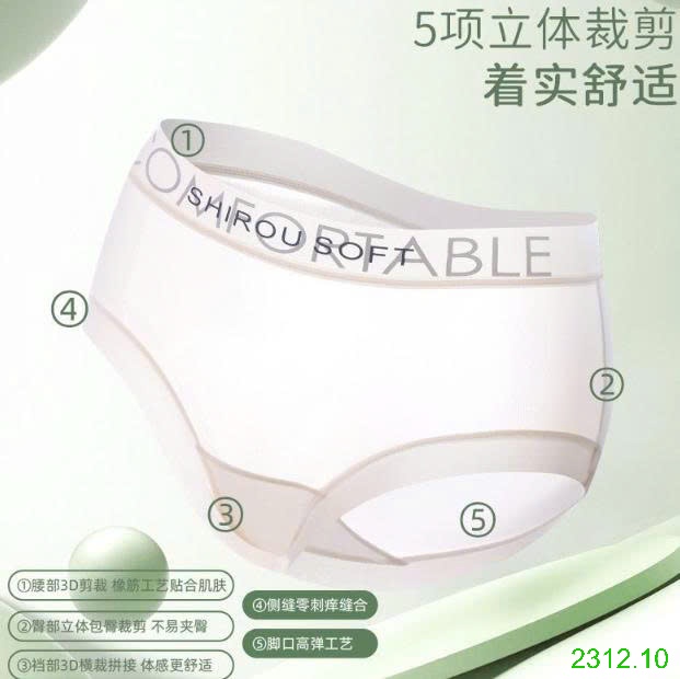 25HA2312.10 - SET HỘP 10 QUẦN CHÍP CHO NỮ