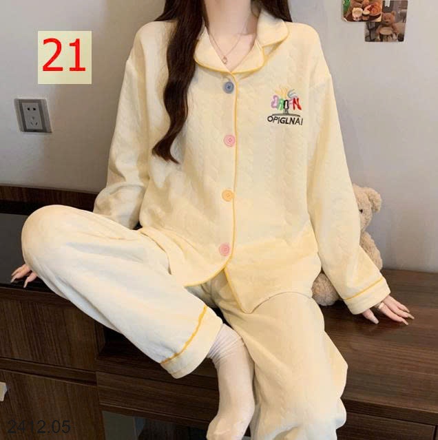 25HA2412.05 - BỘ NGỦ MÈO DỄ THƯƠNG CHO NỮ