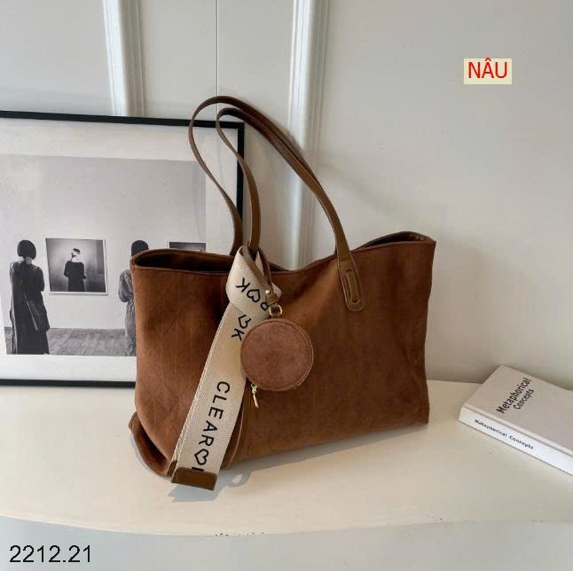 25HA2212.21 - TÚI TOTE DA SANG CHẢNH